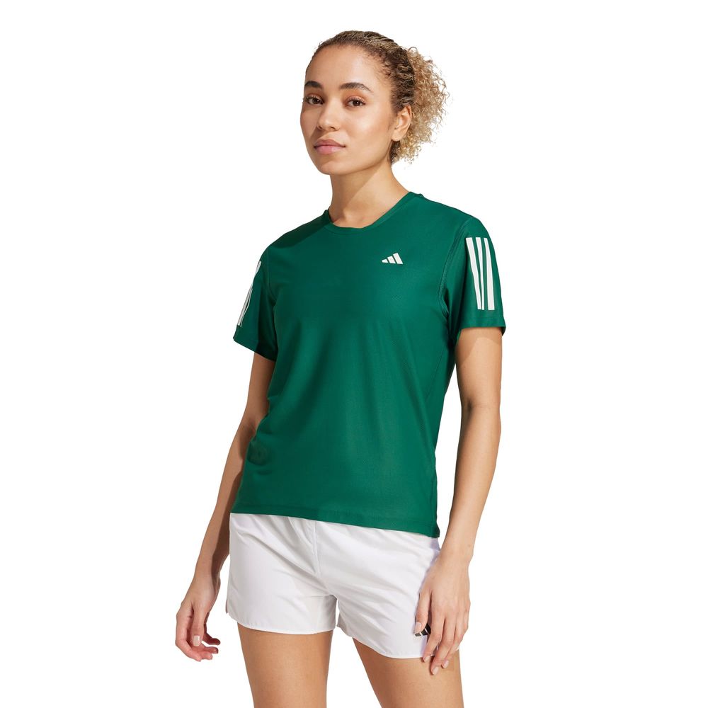 Foto 3 pulgar | Playera Own The Run Adidas Verde Mujer