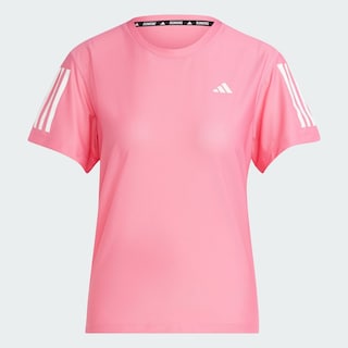 Foto 3 | Playera Own The Run Adidas Rosa Mujer