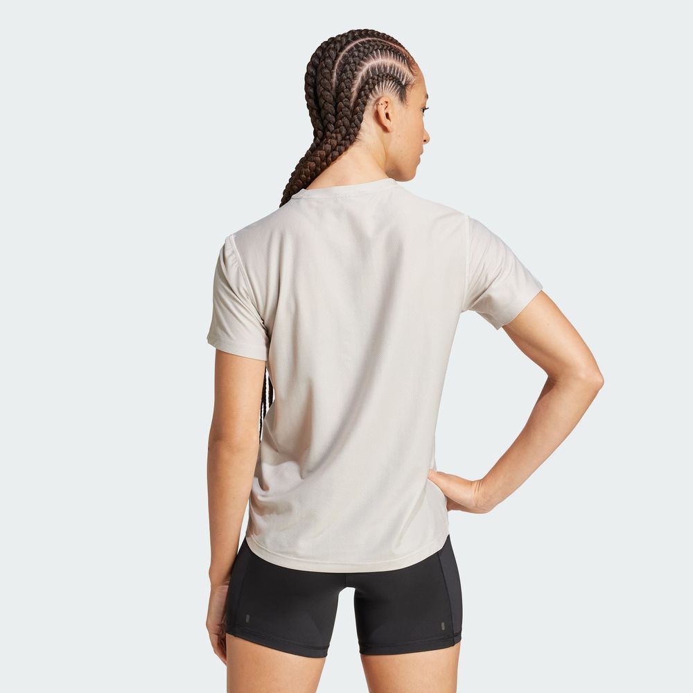 Foto 5 pulgar | Playera Own The Run Adidas Gris Mujer