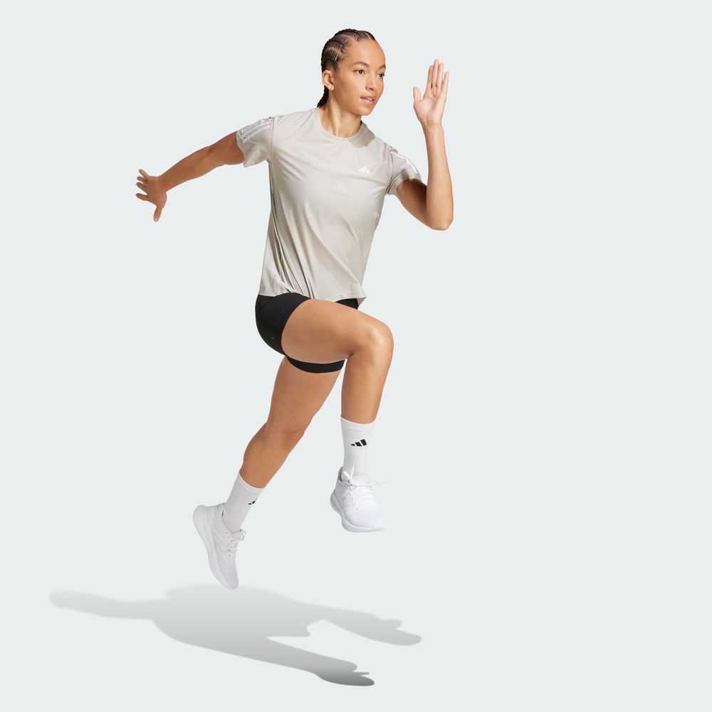 Foto 6 pulgar | Playera Own The Run Adidas Gris Mujer