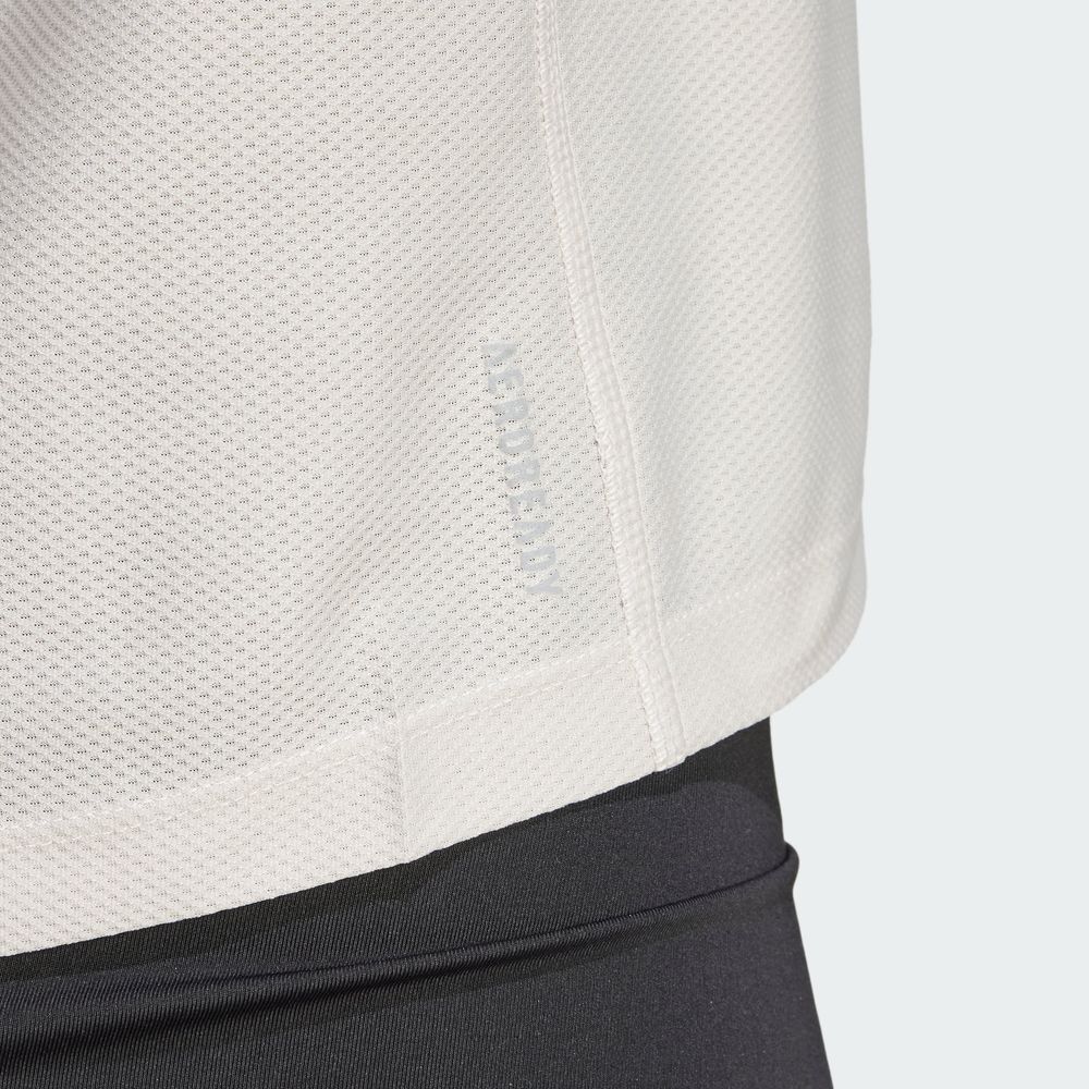 Foto 8 pulgar | Playera Own The Run Adidas Gris Mujer