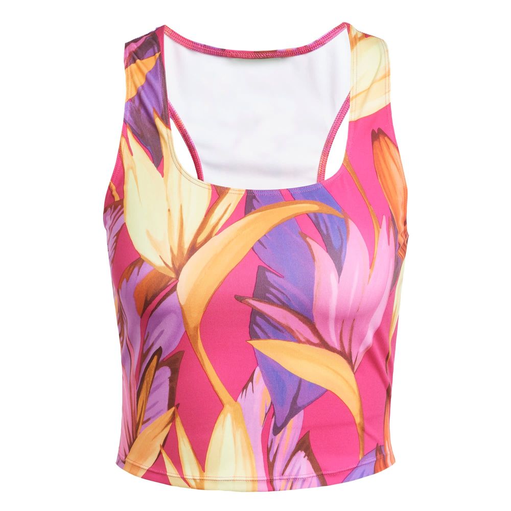 Foto 2 pulgar | Playera Sin Mangas De Training Adidas X Farm Rio Adidas Rosa Mujer