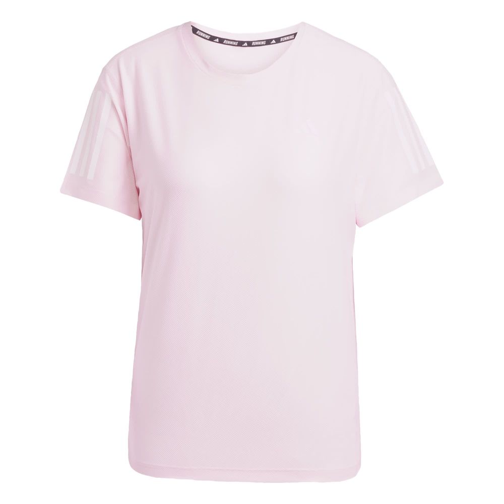 Foto 1 | Playera Own The Run Adidas Rosa Mujer