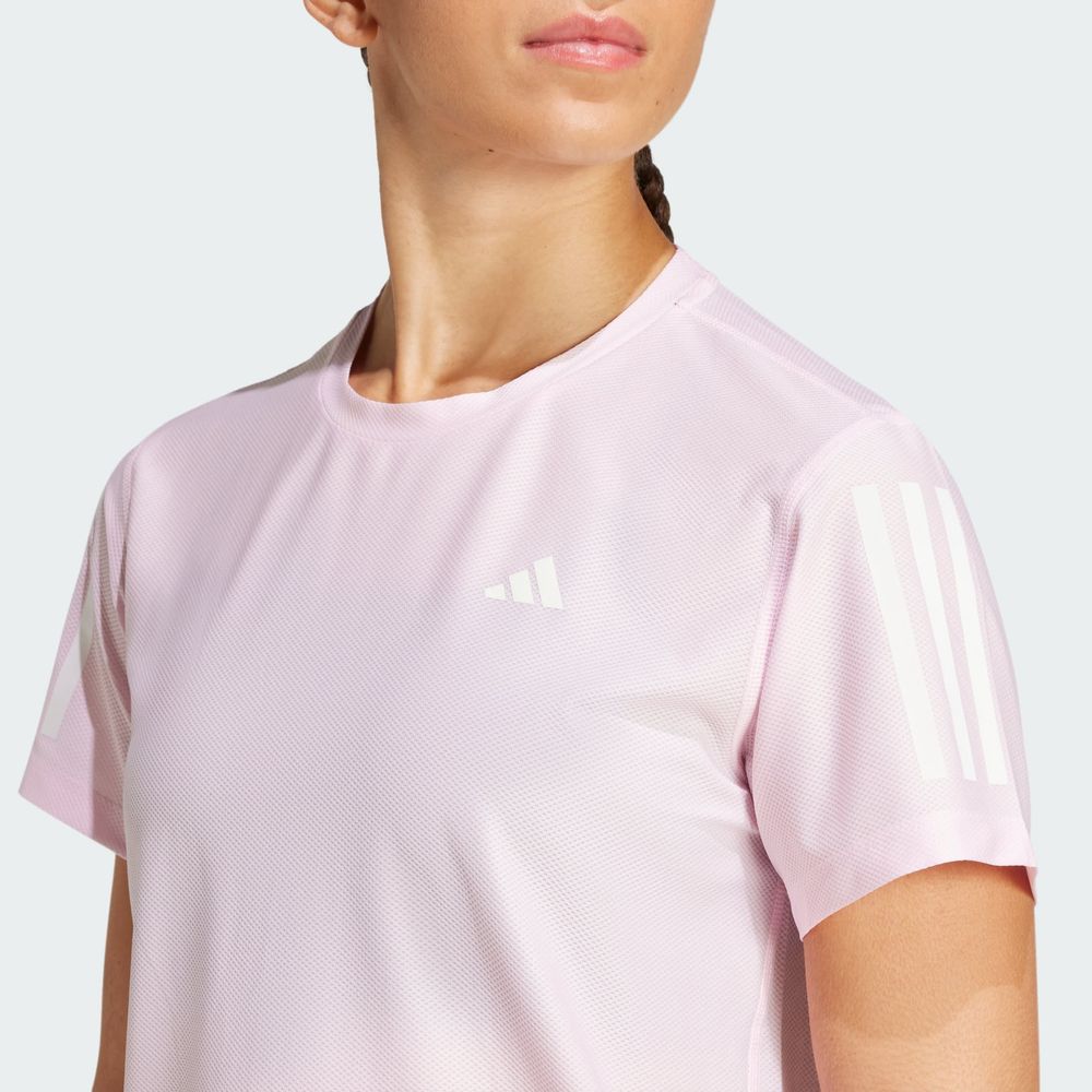 Foto 6 | Playera Own The Run Adidas Rosa Mujer