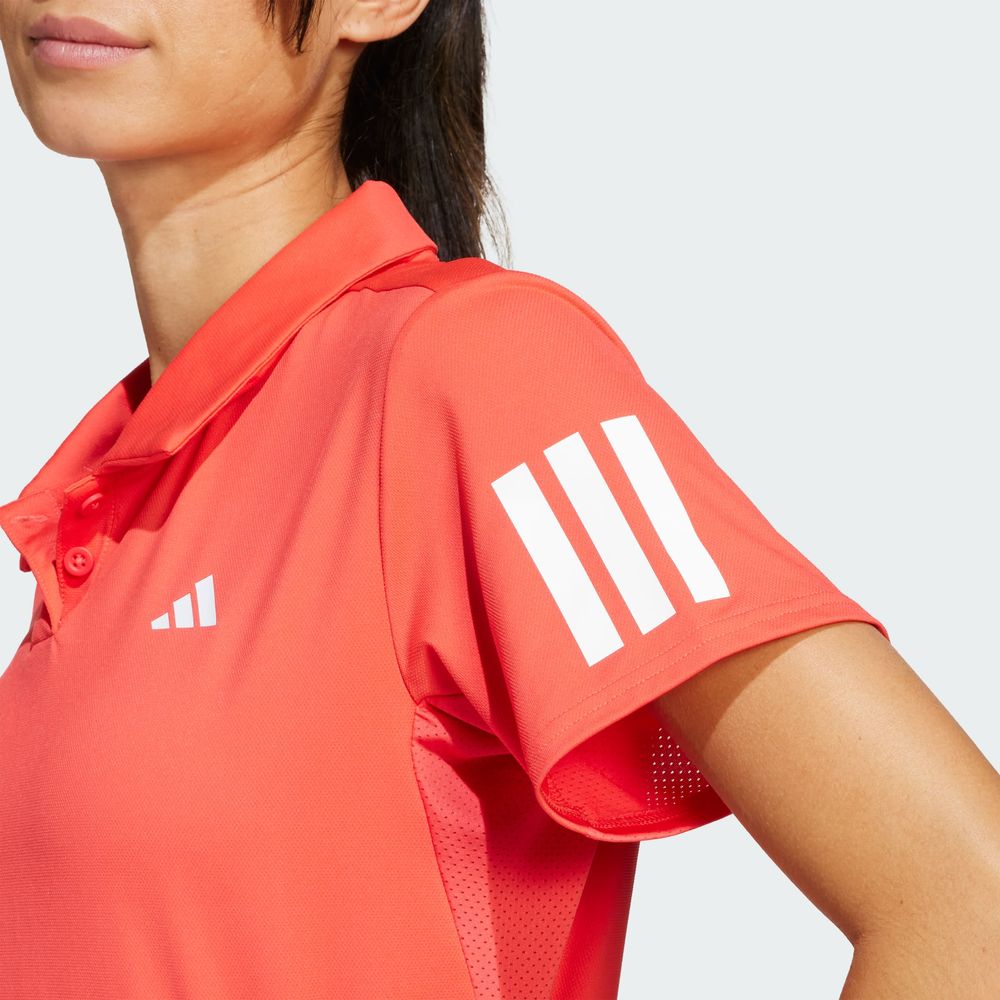 Foto 7 | Club Polo Adidas Rojo Mujer
