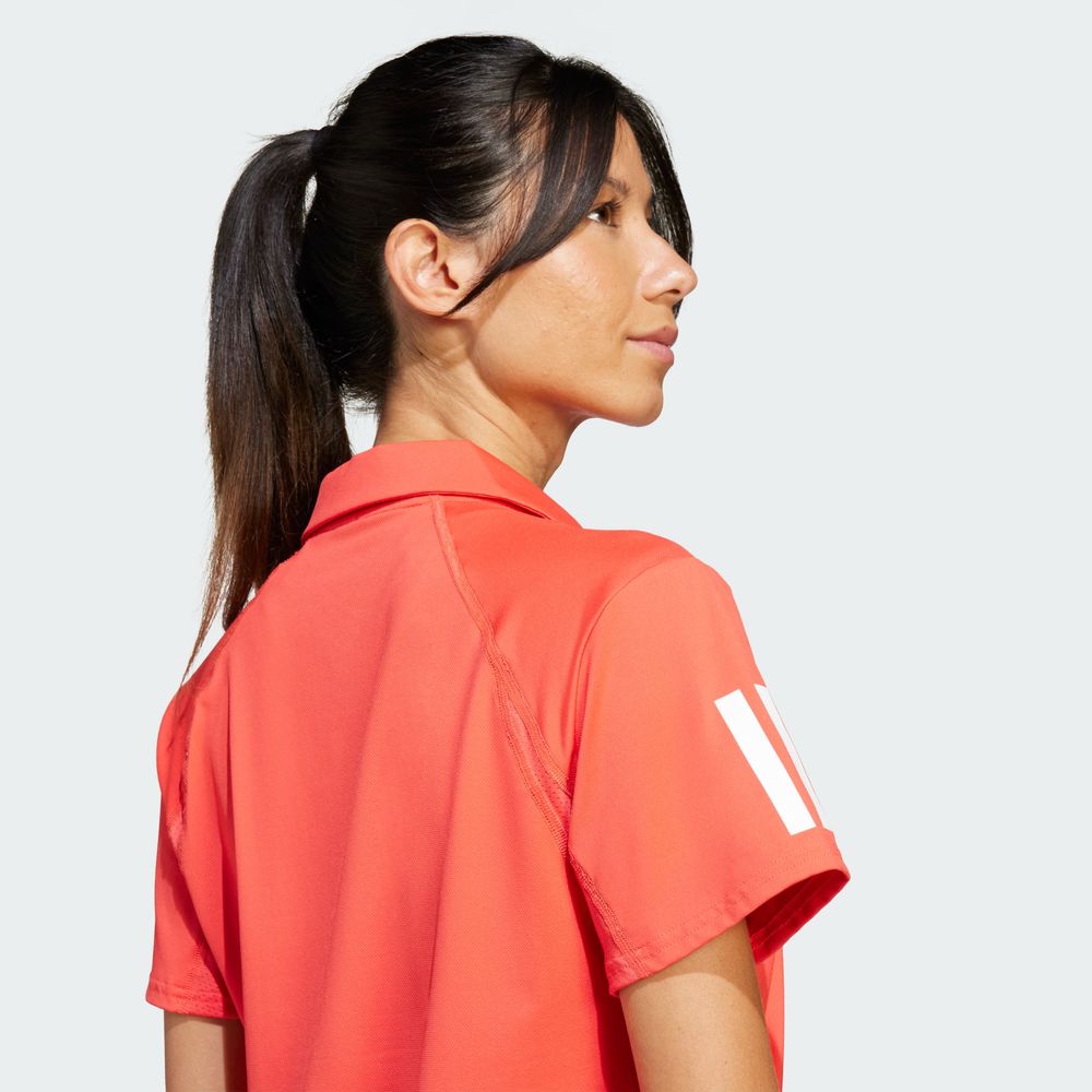 Foto 8 | Club Polo Adidas Rojo Mujer