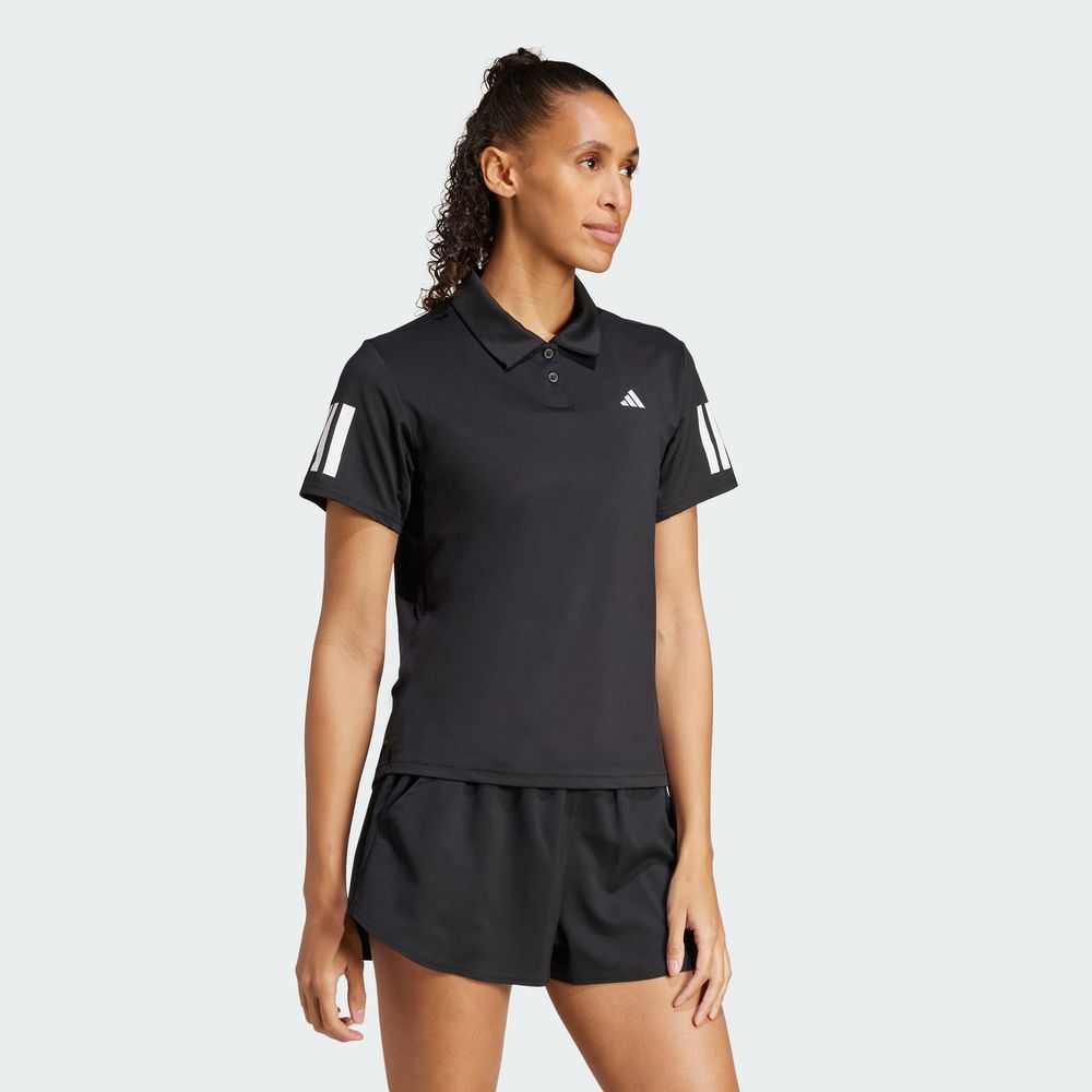 Foto 6 pulgar | Club Polo Adidas Negro Mujer