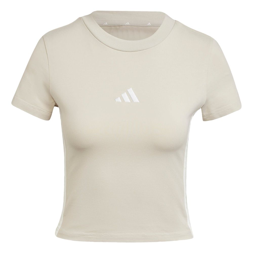 Foto 2 pulgar | W 3s Sj Baby T Adidas Gris Mujer