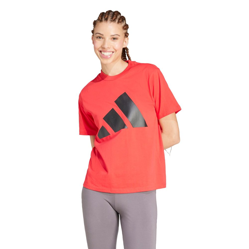 Foto 3 pulgar | W Bl Sj T Adidas Rojo Mujer