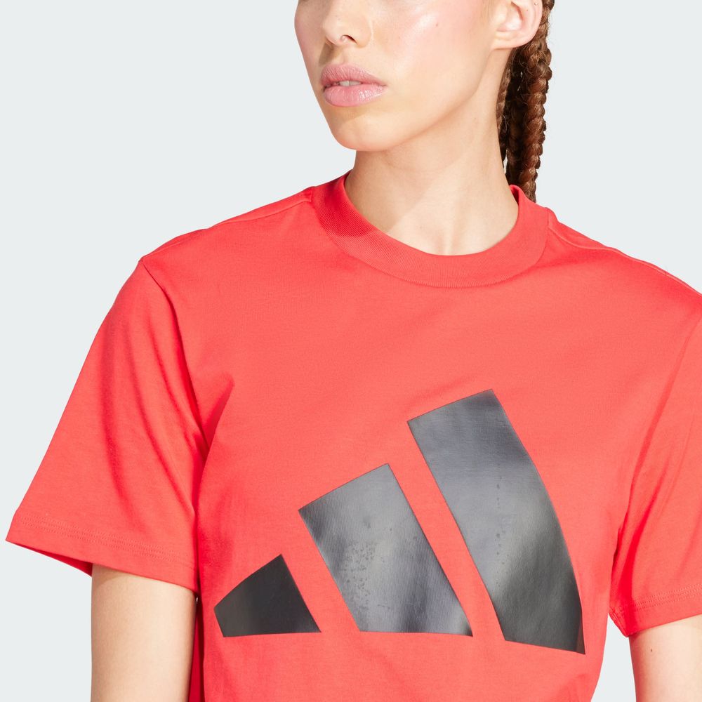 Foto 7 | W Bl Sj T Adidas Rojo Mujer