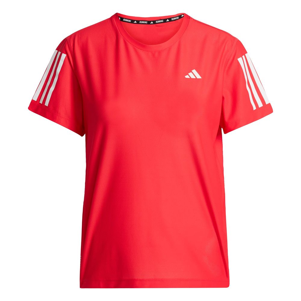 Foto 2 pulgar | Playera Own The Run Adidas Rojo Mujer