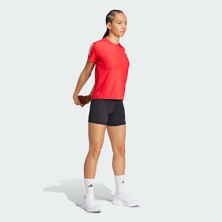 Foto 5 | Playera Own The Run Adidas Rojo Mujer
