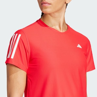 Foto 6 | Playera Own The Run Adidas Rojo Mujer