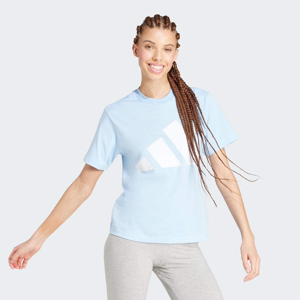 Foto 5 | W Bl Sj T Adidas Azul Mujer