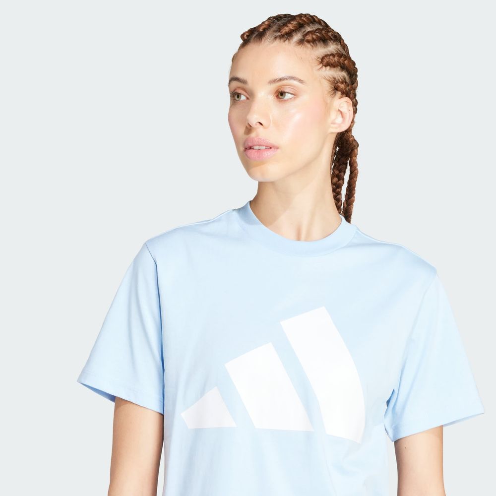 Foto 6 | W Bl Sj T Adidas Azul Mujer