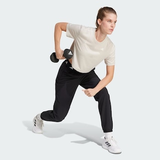 Foto 5 | Camiseta de Entrenamiento Train Essentials Boxy Adidas Gris para Mujer
