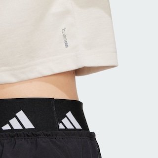 Foto 7 | Camiseta de Entrenamiento Train Essentials Boxy Adidas Gris para Mujer