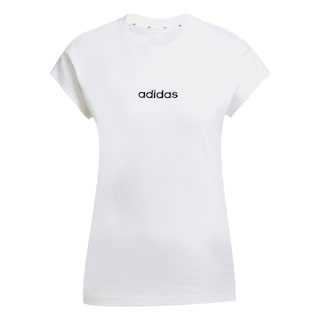 Foto 1 | Playera Essentials Linear Algodón Adidas Blanco para Mujer