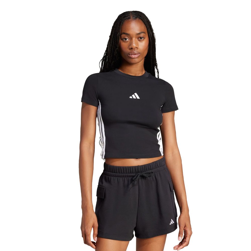 Foto 3 pulgar | Playera Adidas Essentials Slim Baby para Mujer