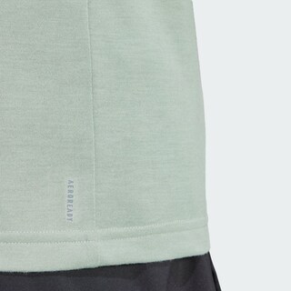 Foto 7 | Playera Adidas Aeroready Train Essentials Minimal Branding Cuello Redondo Verde para Mujer
