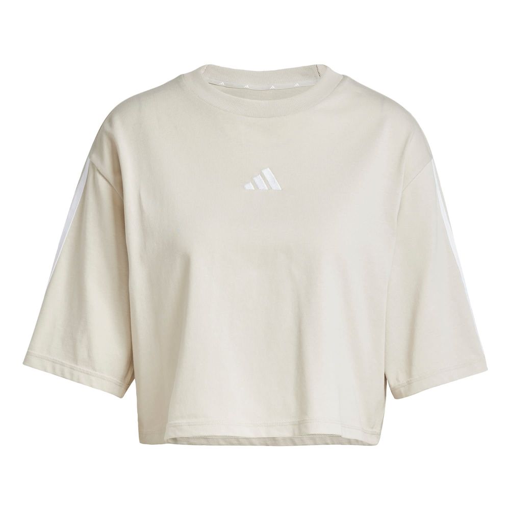 Foto 2 pulgar | Playera W 3S SJ TLR T Adidas Gris para Mujer