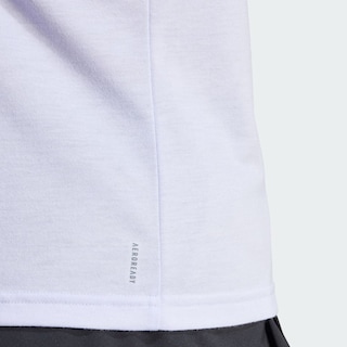 Foto 7 | Playera Adidas Aeroready Train Essentials Minimal Branding Cuello Redondo Violeta para Mujer
