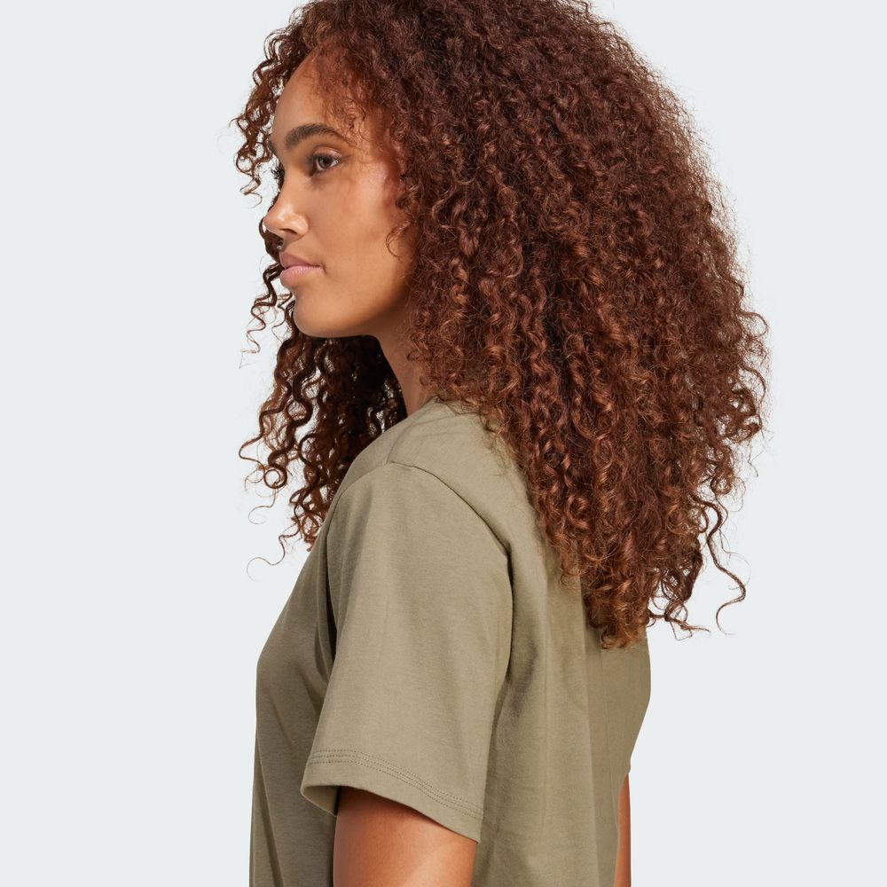 Foto 8 pulgar | Playera W SL SJ T Adidas Verde para Mujer