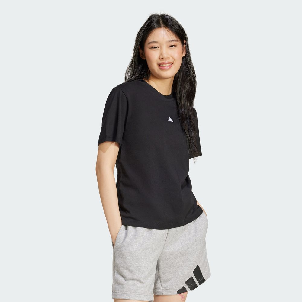 Foto 5 | Playera Adidas W Sl Sj T Negra para Mujer