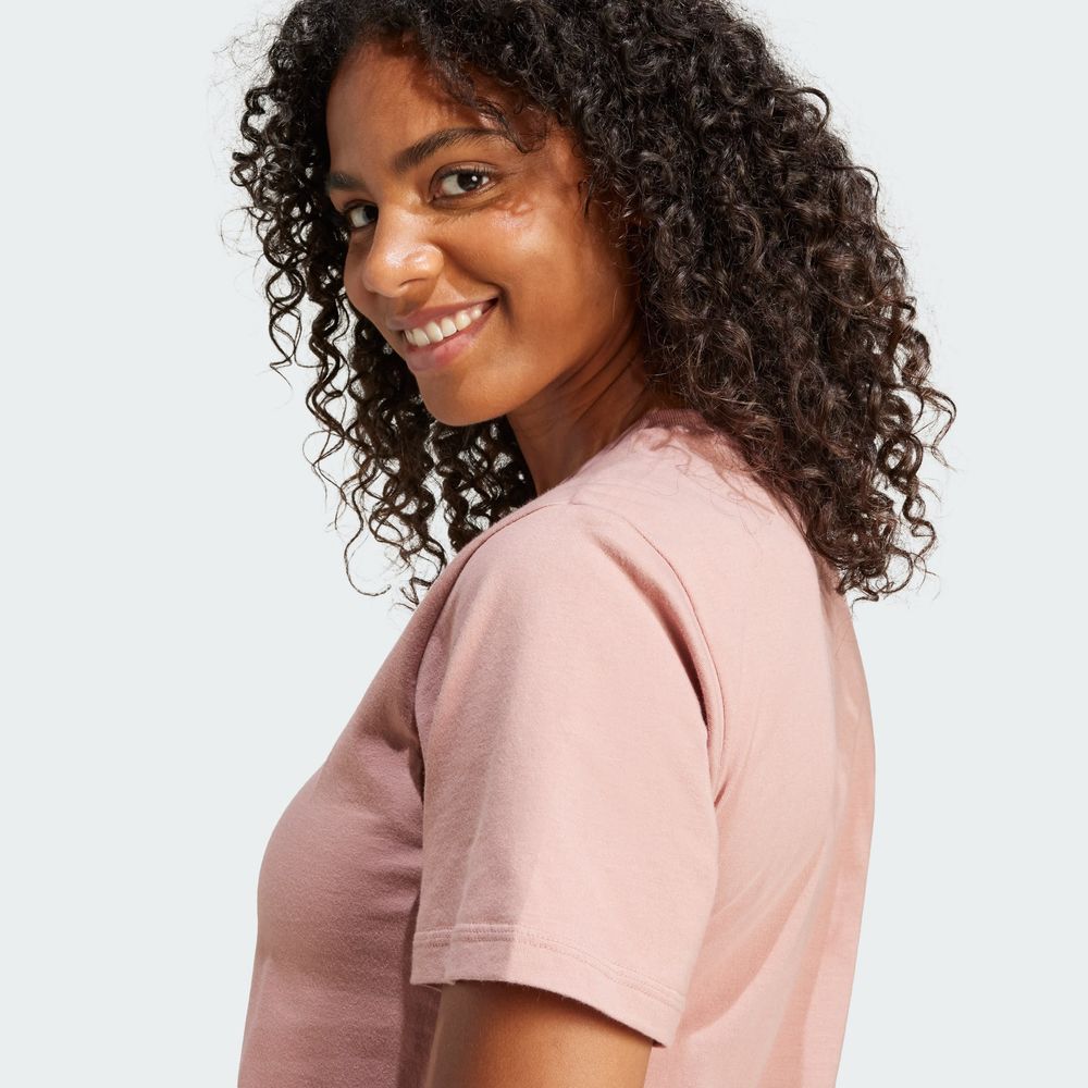 Foto 8 pulgar | Playera W SL SJ T Adidas Rosa para Mujer