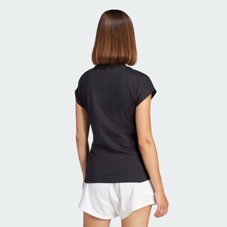 Foto 4 | Playera Essentials Linear Algodón Adidas Negro para Mujer