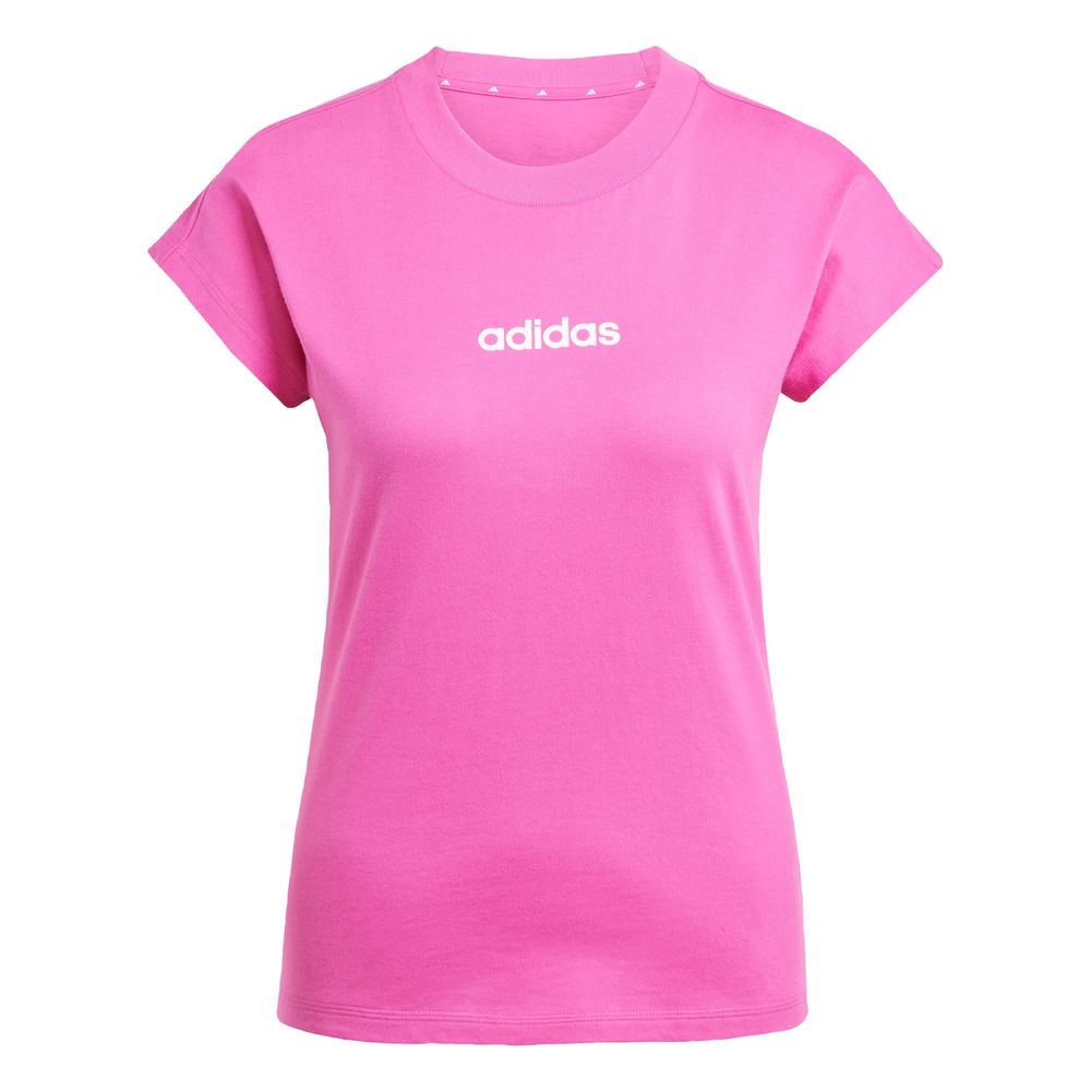 Foto 2 pulgar | Playera Adidas Essentials Linear Algodón para Mujer