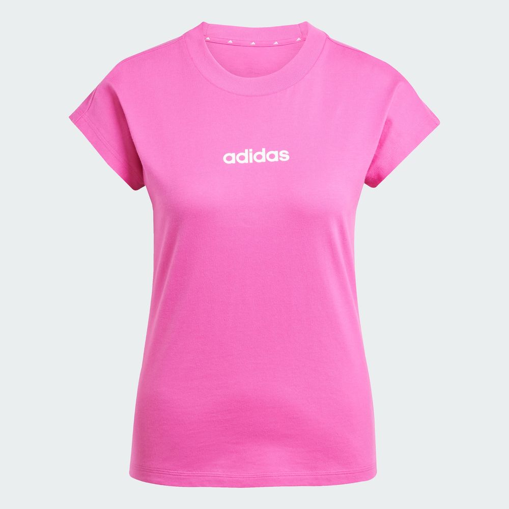 Foto 4 pulgar | Playera Adidas Essentials Linear Algodón para Mujer