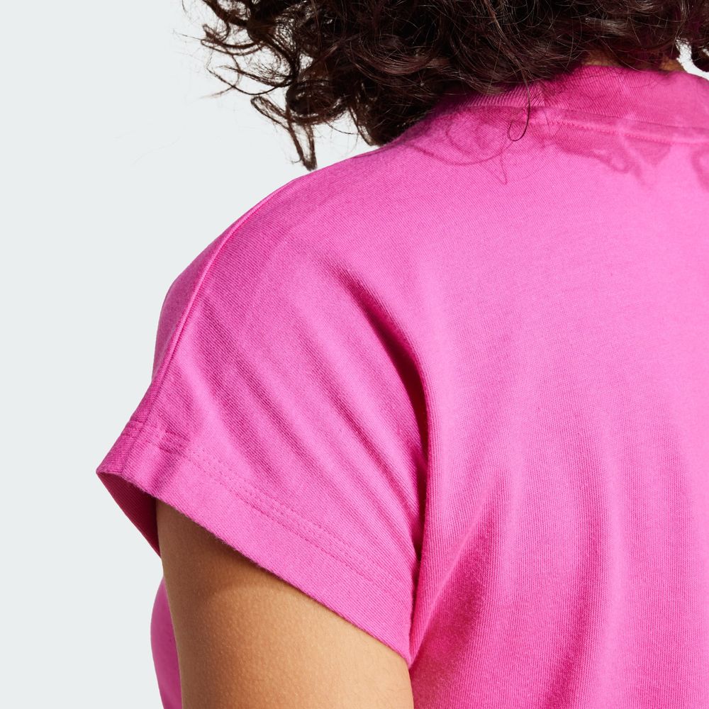Foto 8 pulgar | Playera Adidas Essentials Linear Algodón para Mujer