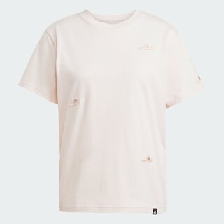 Foto 3 | Playera Slide Tee Adidas Rosa para Mujer