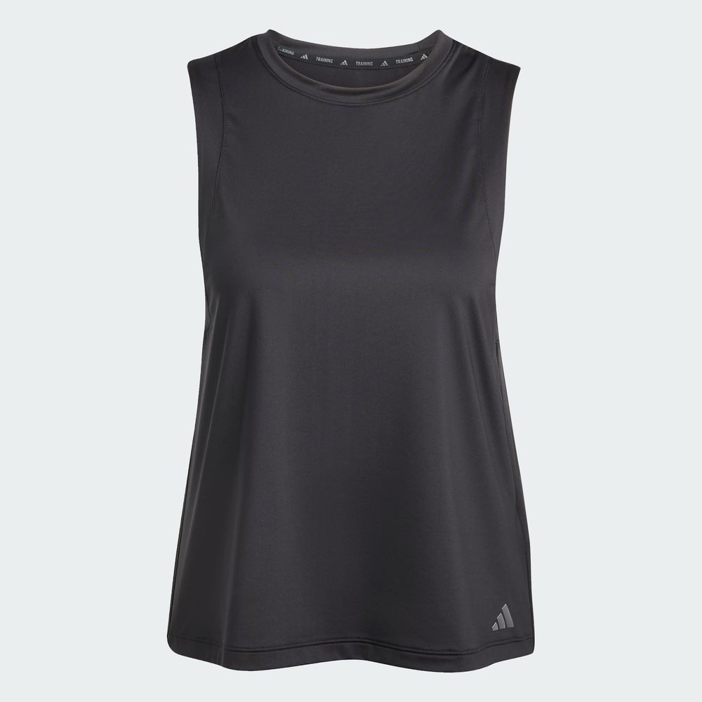 Foto 4 pulgar | Yga  Tank Adidas Negro Mujer