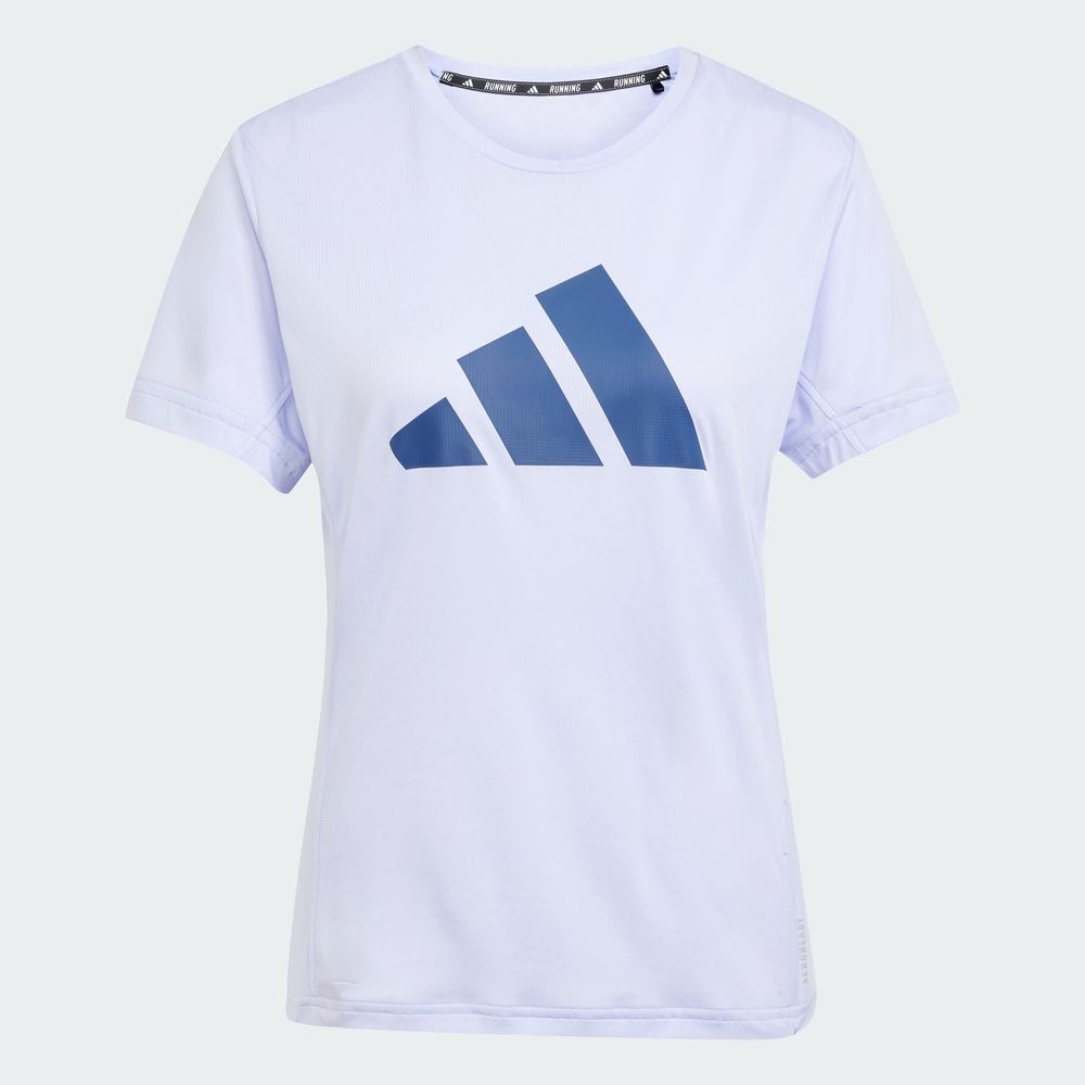 Foto 3 | Camiseta Run It Adidas Violeta Mujer