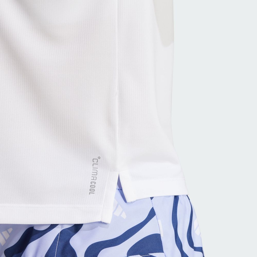 Foto 9 pulgar | Run It Bl Tee W Adidas Blanco Mujer