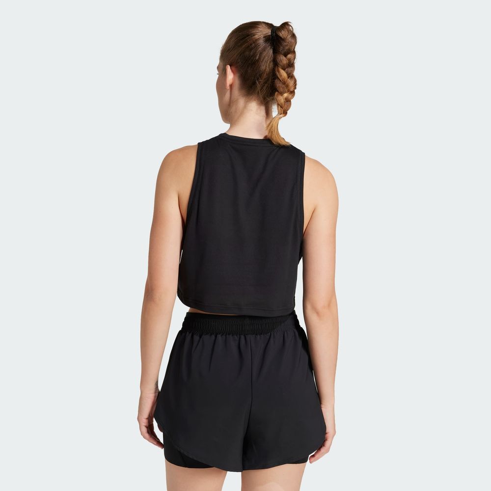 Foto 5 pulgar | Bvd Train Essentials Boxy Workout Adidas Negro Mujer