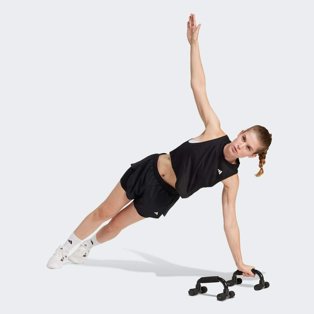 Foto 6 pulgar | Bvd Train Essentials Boxy Workout Adidas Negro Mujer