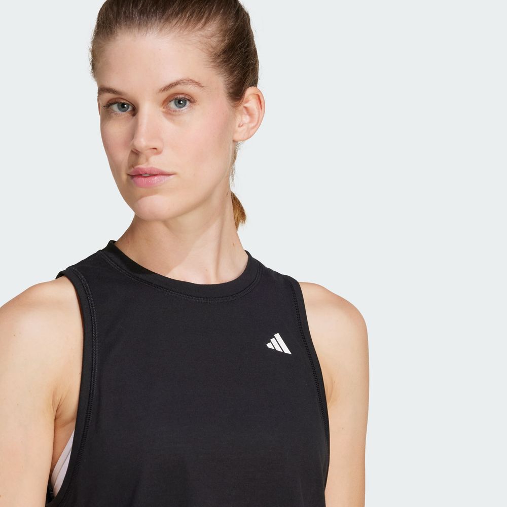 Foto 8 pulgar | Bvd Train Essentials Boxy Workout Adidas Negro Mujer