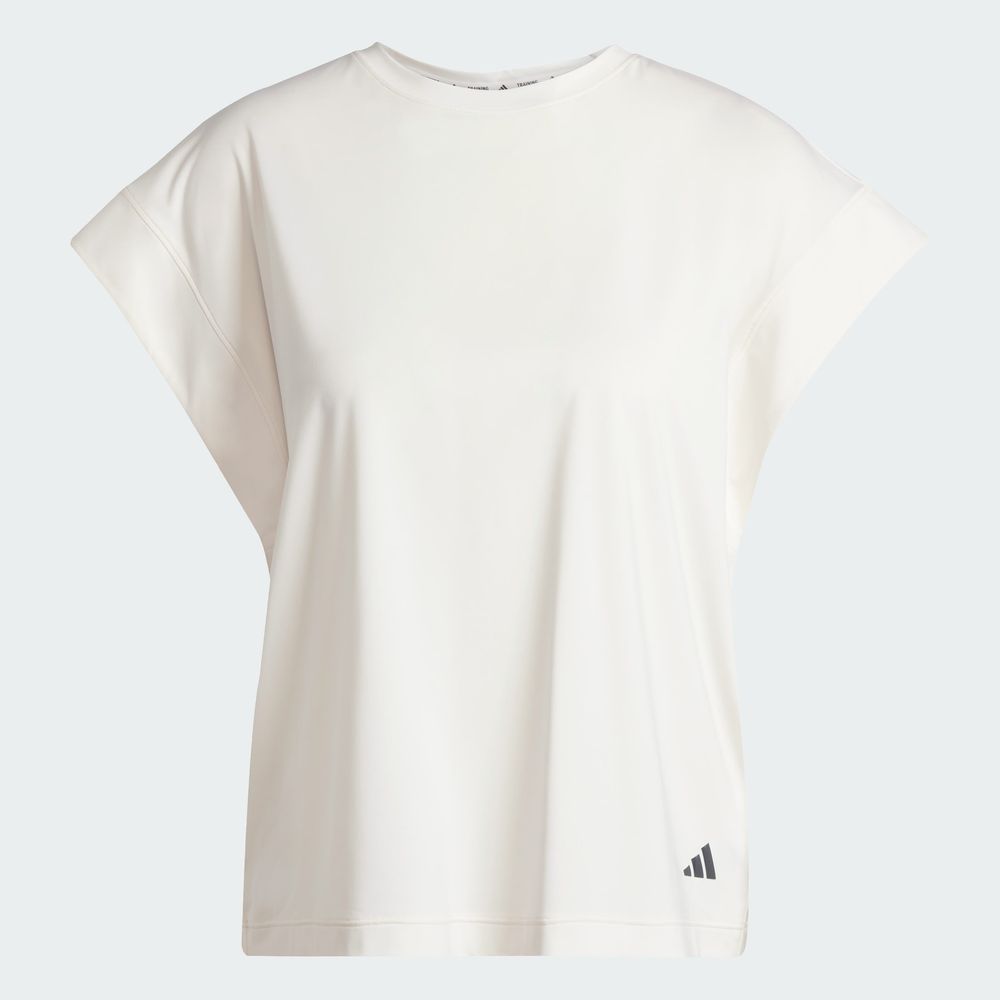 Foto 3 | Yga T Adidas Blanco Mujer