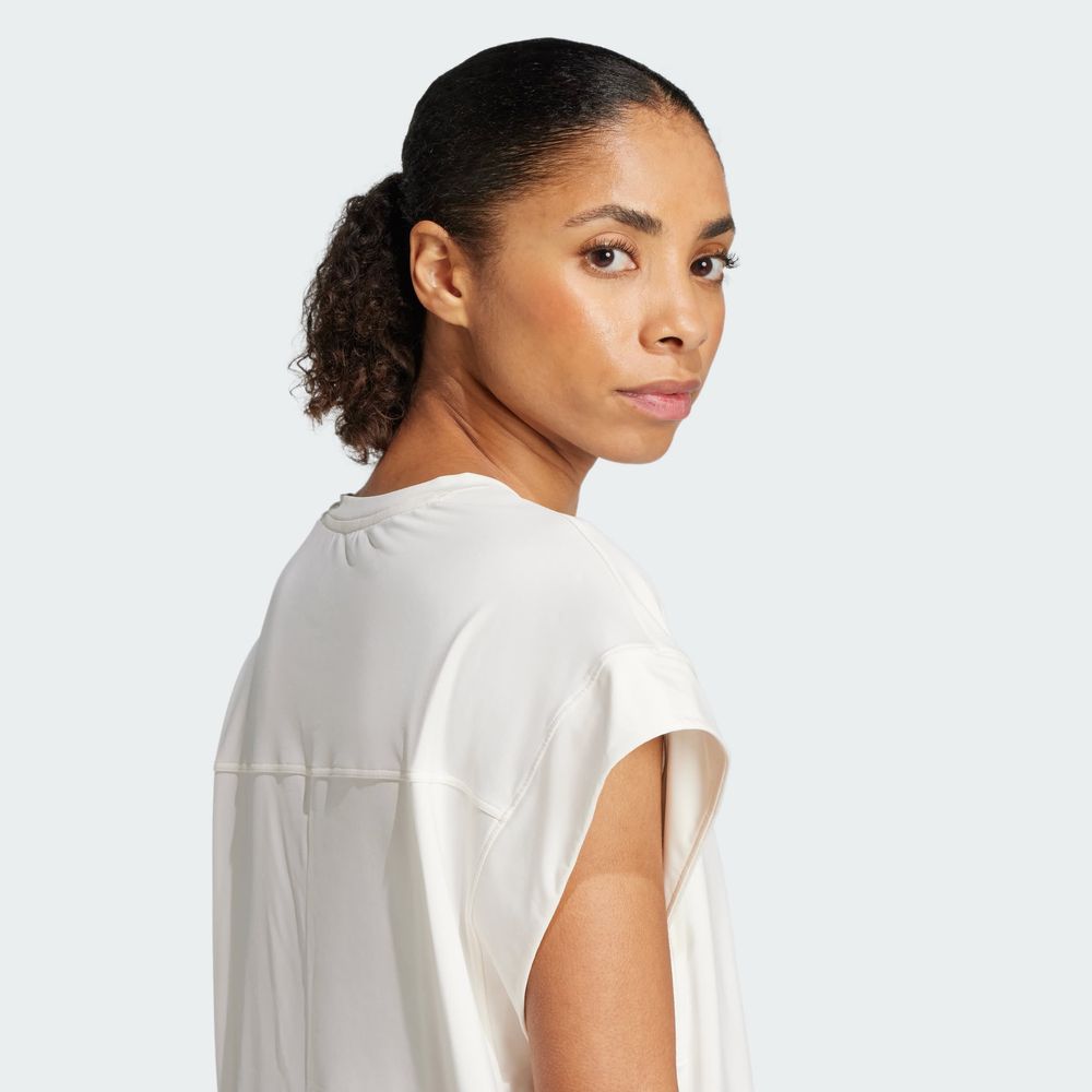 Foto 6 | Yga T Adidas Blanco Mujer