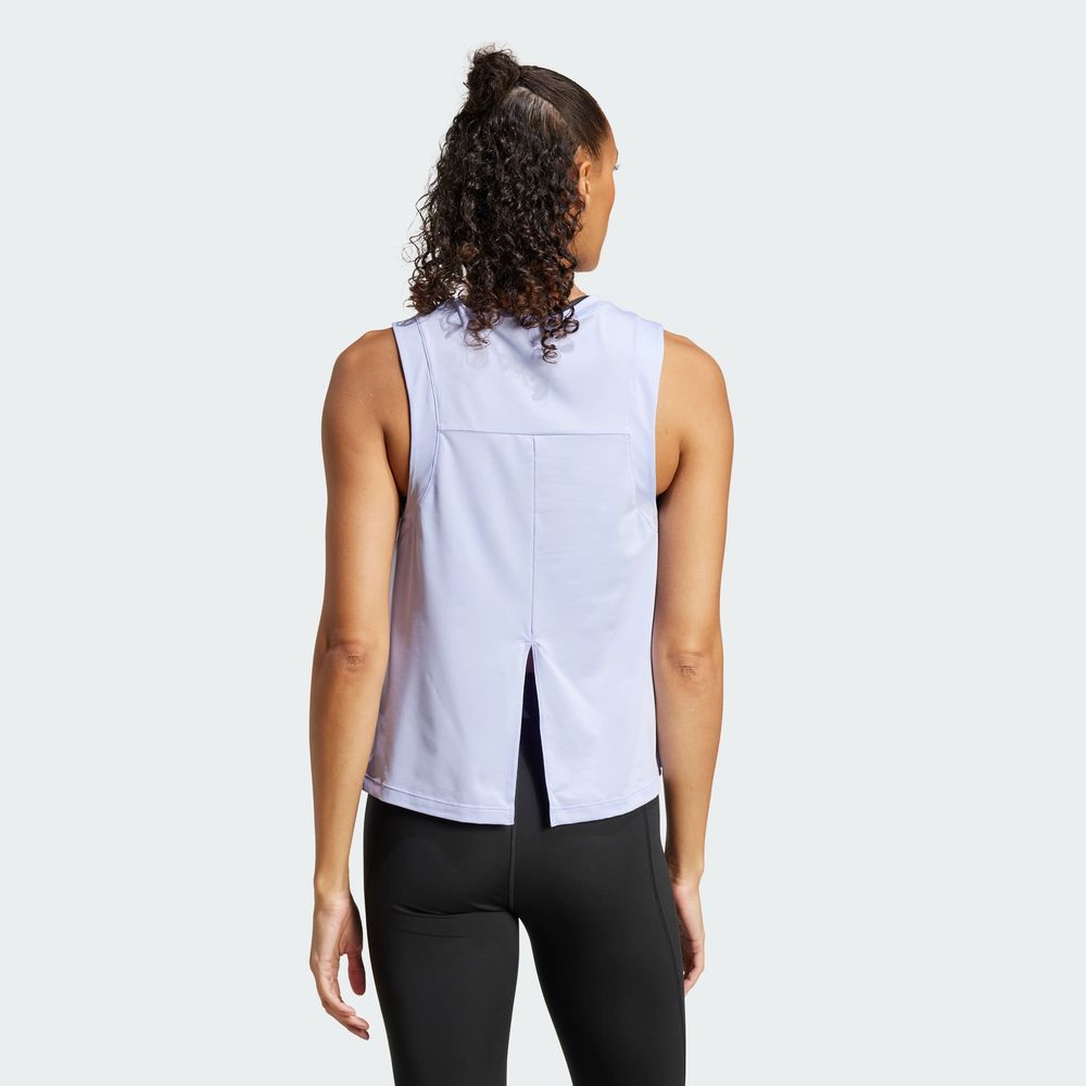 Foto 5 pulgar | Yga  Tank Adidas Violeta Mujer