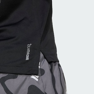 Foto 7 | Run It Bl Tee W Adidas Negro Mujer