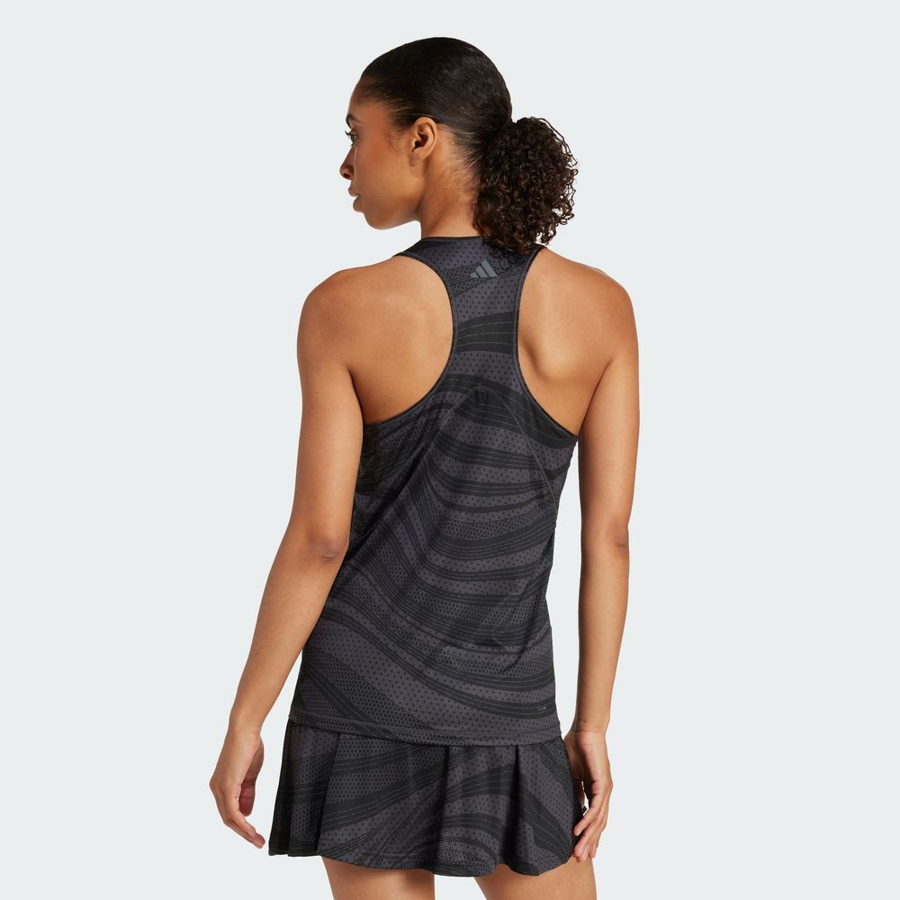 Foto 5 pulgar | Club Graph Tank Adidas Gris Mujer