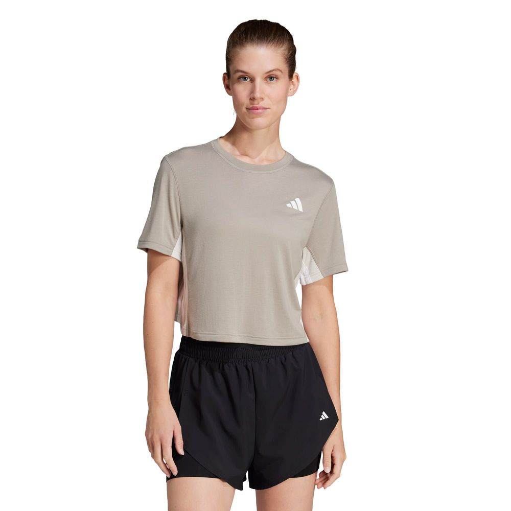Foto 3 pulgar | Te 3s Cb Tee Adidas Beige Mujer