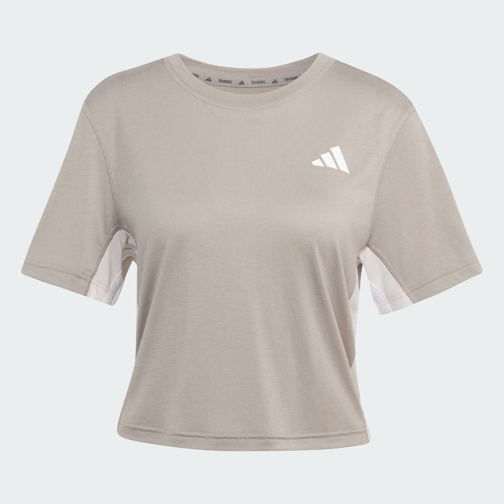 Foto 4 pulgar | Te 3s Cb Tee Adidas Beige Mujer