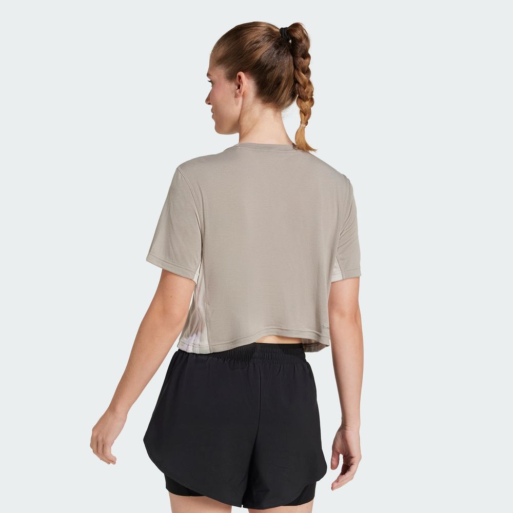 Foto 5 pulgar | Te 3s Cb Tee Adidas Beige Mujer