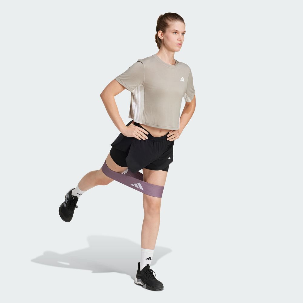Foto 6 pulgar | Te 3s Cb Tee Adidas Beige Mujer