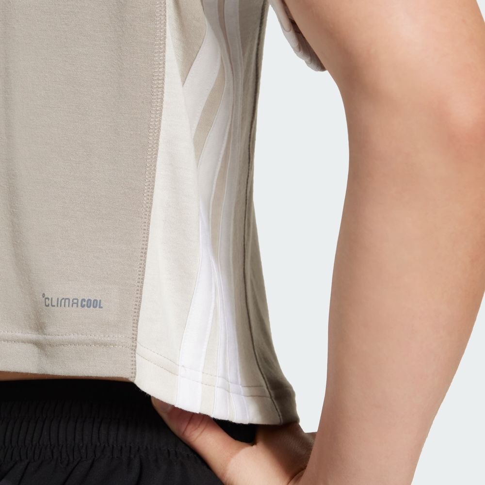 Foto 7 pulgar | Te 3s Cb Tee Adidas Beige Mujer